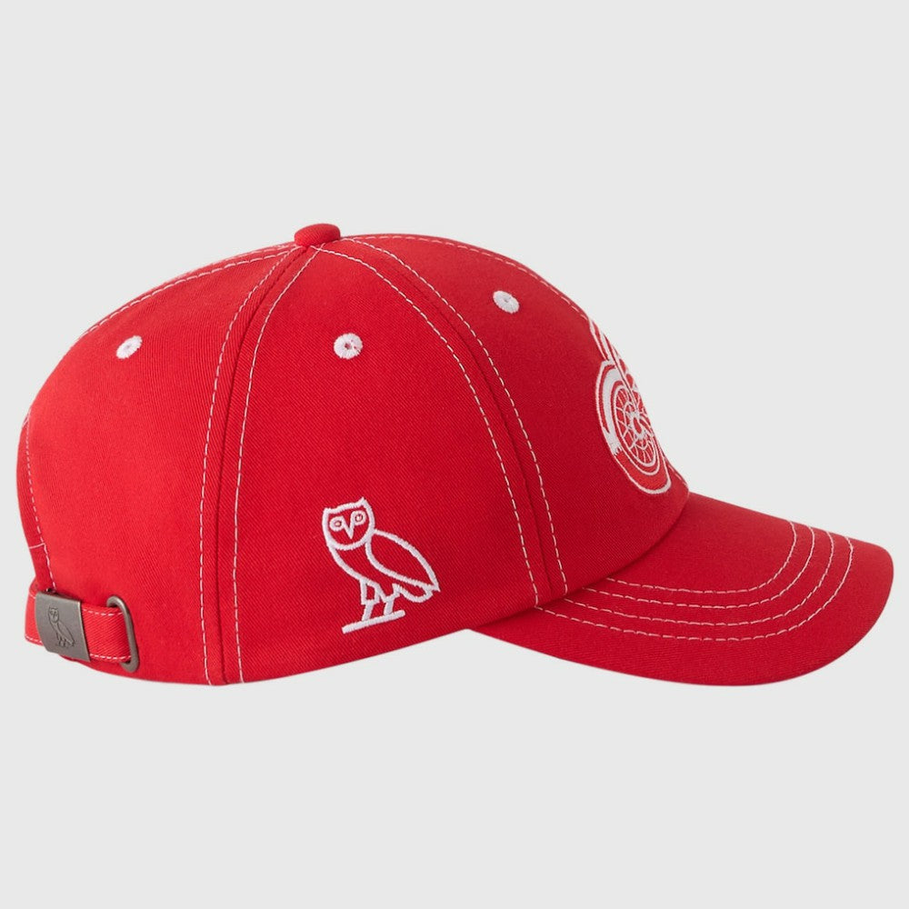 NHL Detroit Red Wings OVO x NHL Adjustable Sport Hat - Red