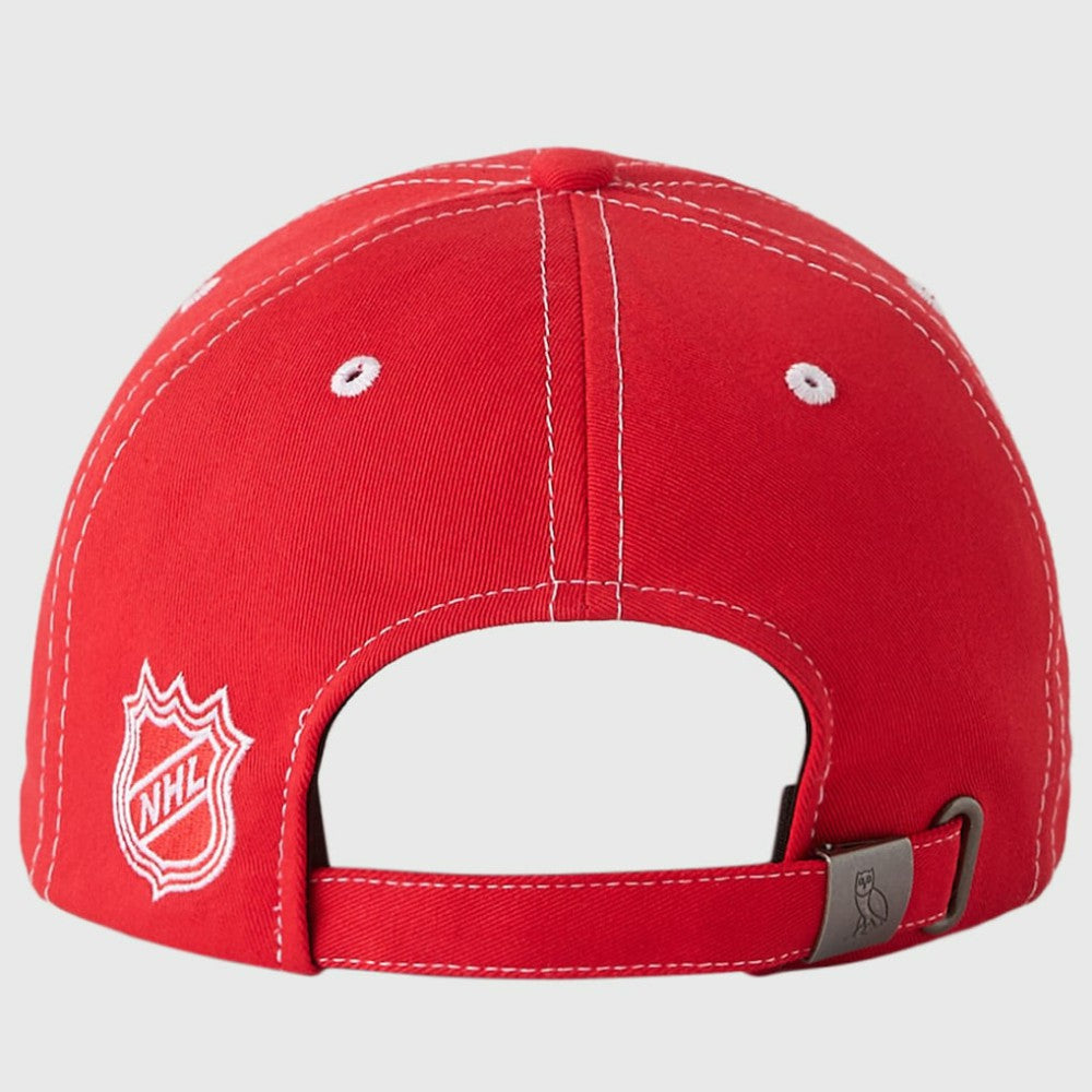 NHL Detroit Red Wings OVO x NHL Adjustable Sport Hat - Red
