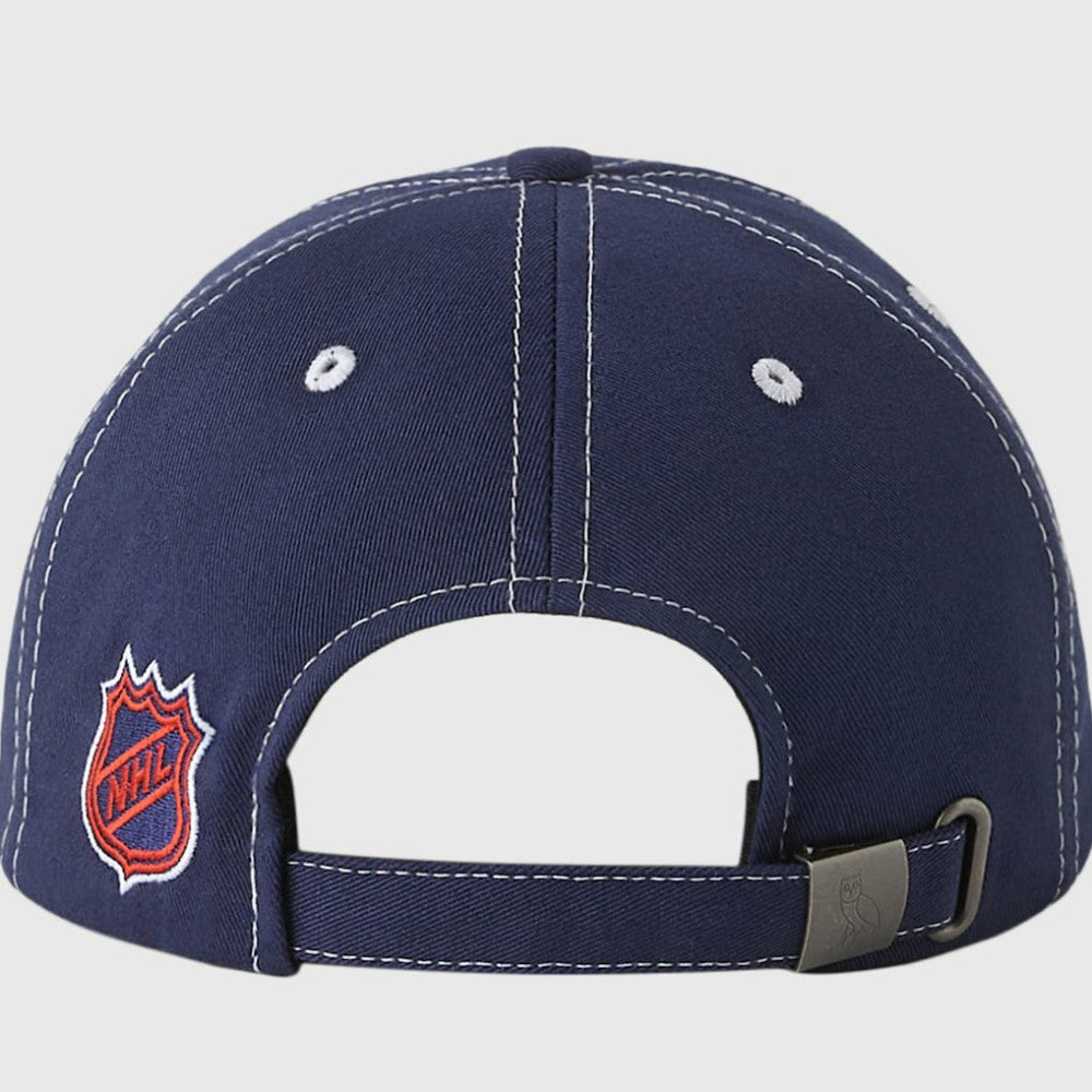 NHL Edmonton Oilers OVO x NHL Adjustable Sport Hat - Navy