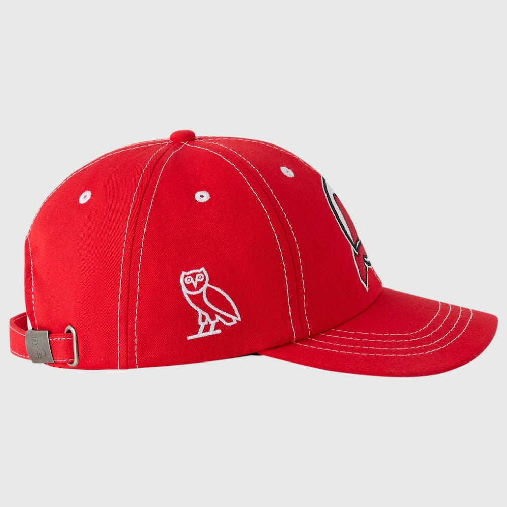 NHL New Jersey Devils OVO x NHL Adjustable Sport Hat - Red