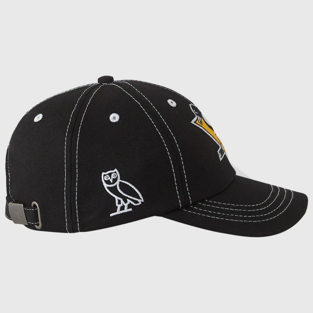 NHL Pittsburgh Penguins OVO x NHL Adjustable Sport Hat - Black