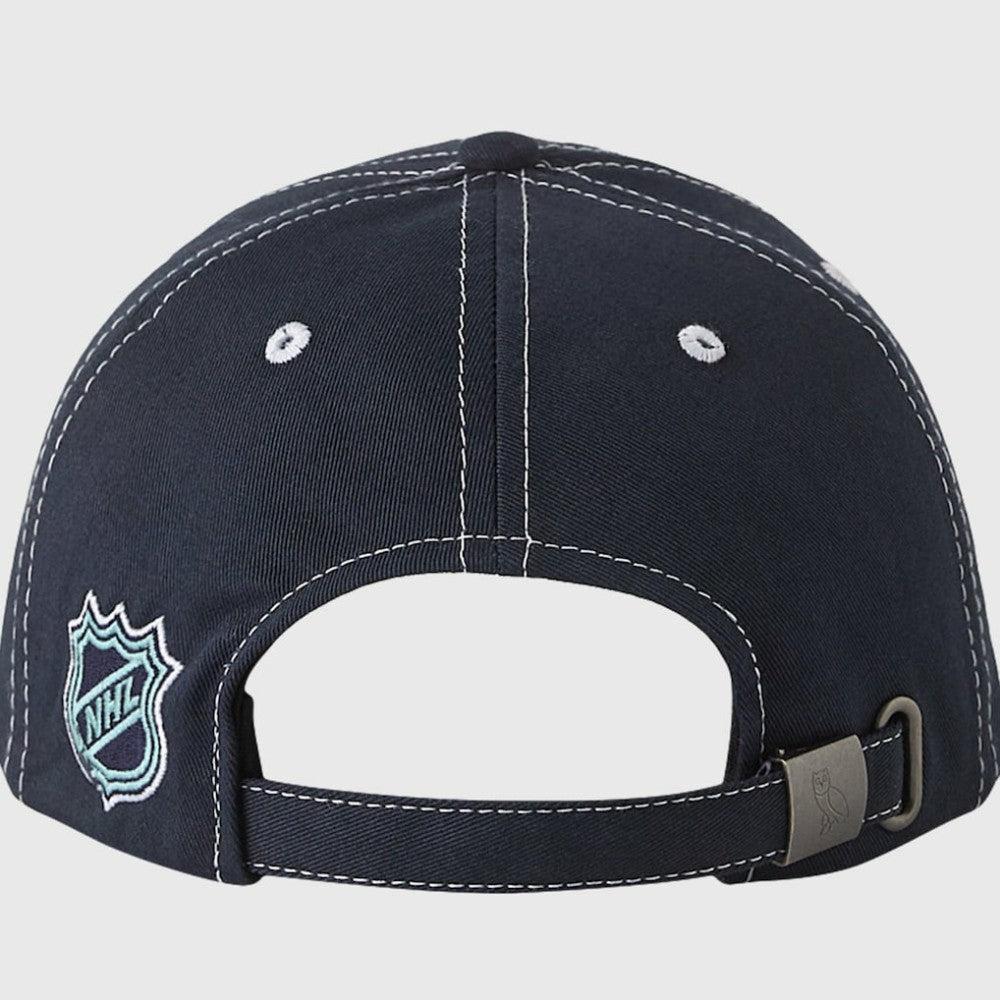 NHL Seattle Kraken OVO x NHL Adjustable Sport Hat - Deep Sea Blue