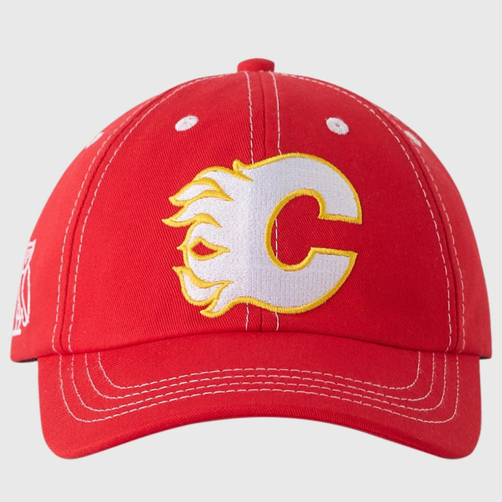 NHL Calgary Flames OVO x NHL Adjustable Sport Hat - Red