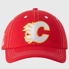 NHL Calgary Flames OVO x NHL Adjustable Sport Hat - Red