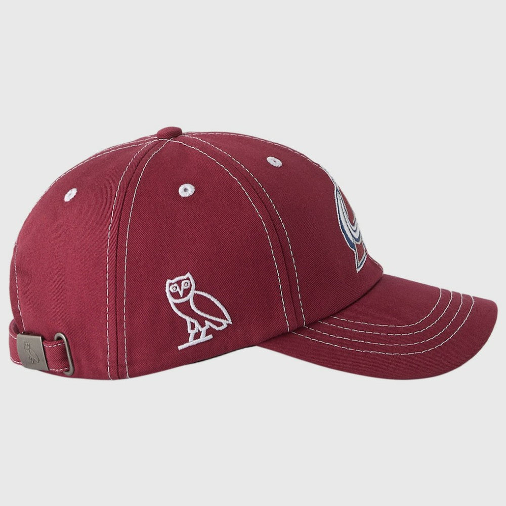 NHL Colorado Avalanche OVO x NHL Adjustable Sport Hat - Burgundy