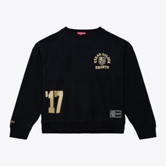 NHL Vegas Golden Knights Mitchell & Ness Women's Crewneck Sweatshirt - Black