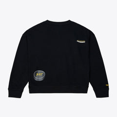 NHL Pittsburgh Penguins Mitchell & Ness Women's Crewneck Sweatshirt - Black