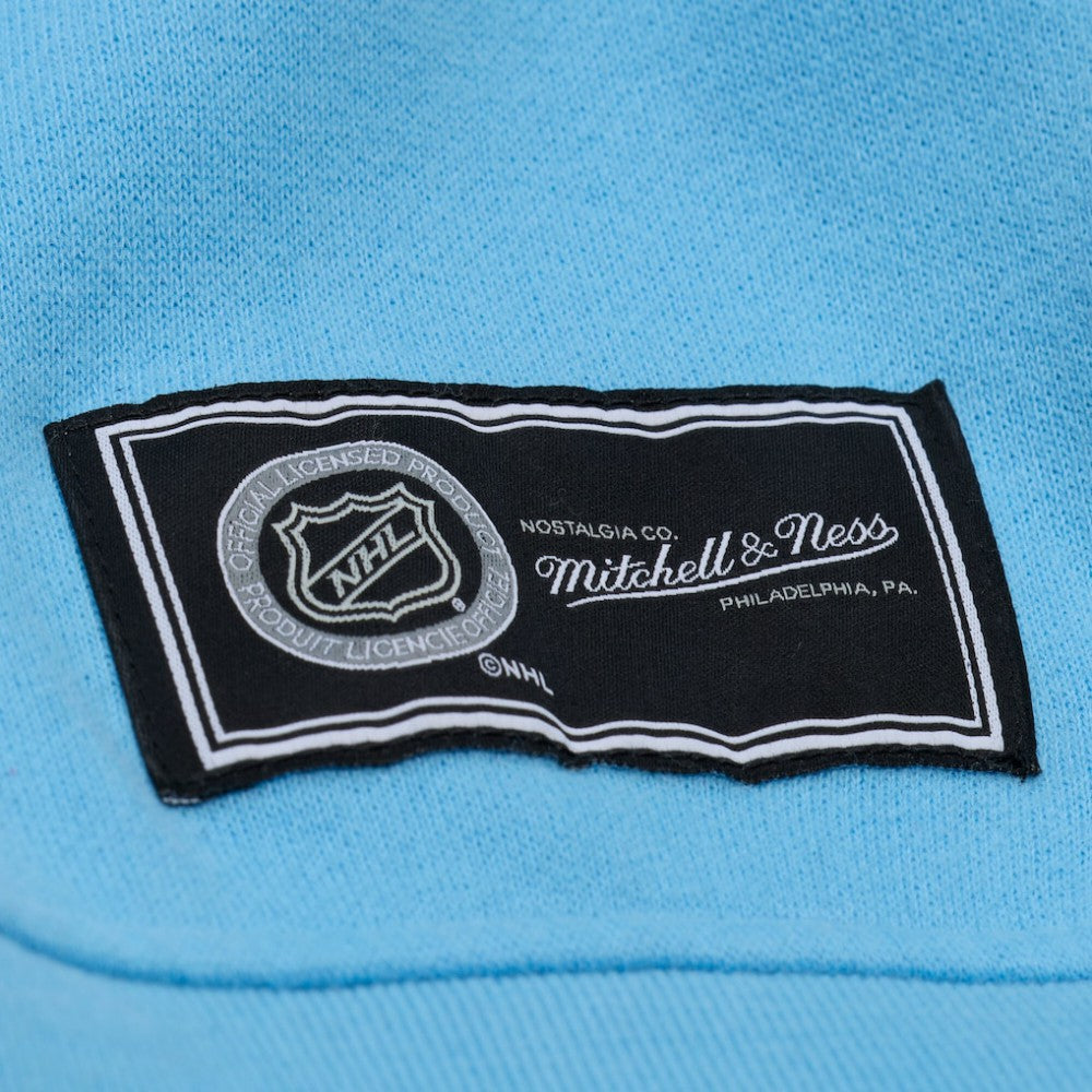 NHL Utah Mammoth Mitchell & Ness Women's Crewneck Sweatshirt - Blue