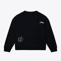 NHL Chicago Blackhawks Mitchell & Ness Women's Crewneck Sweatshirt - Black