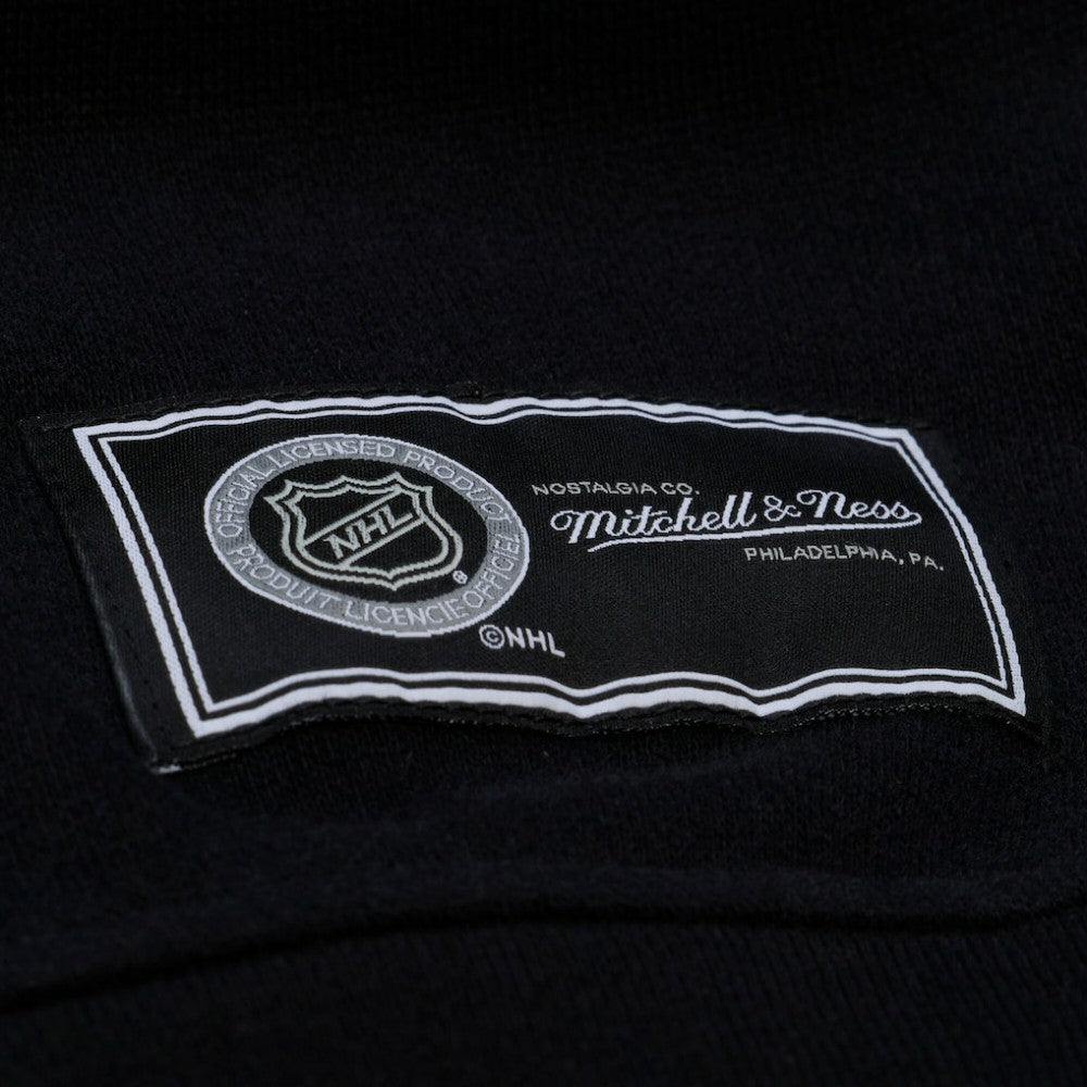 NHL Carolina Hurricanes Mitchell & Ness Women's Crewneck Sweatshirt - Black