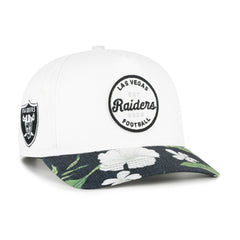 Las Vegas Raiders '47 Beach Side Hitch Adjustable Hat White/Black