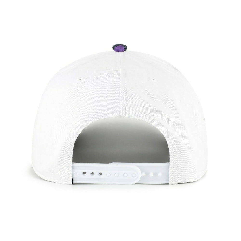 Baltimore Ravens '47 Beach Side Hitch Adjustable Hat White/Purple