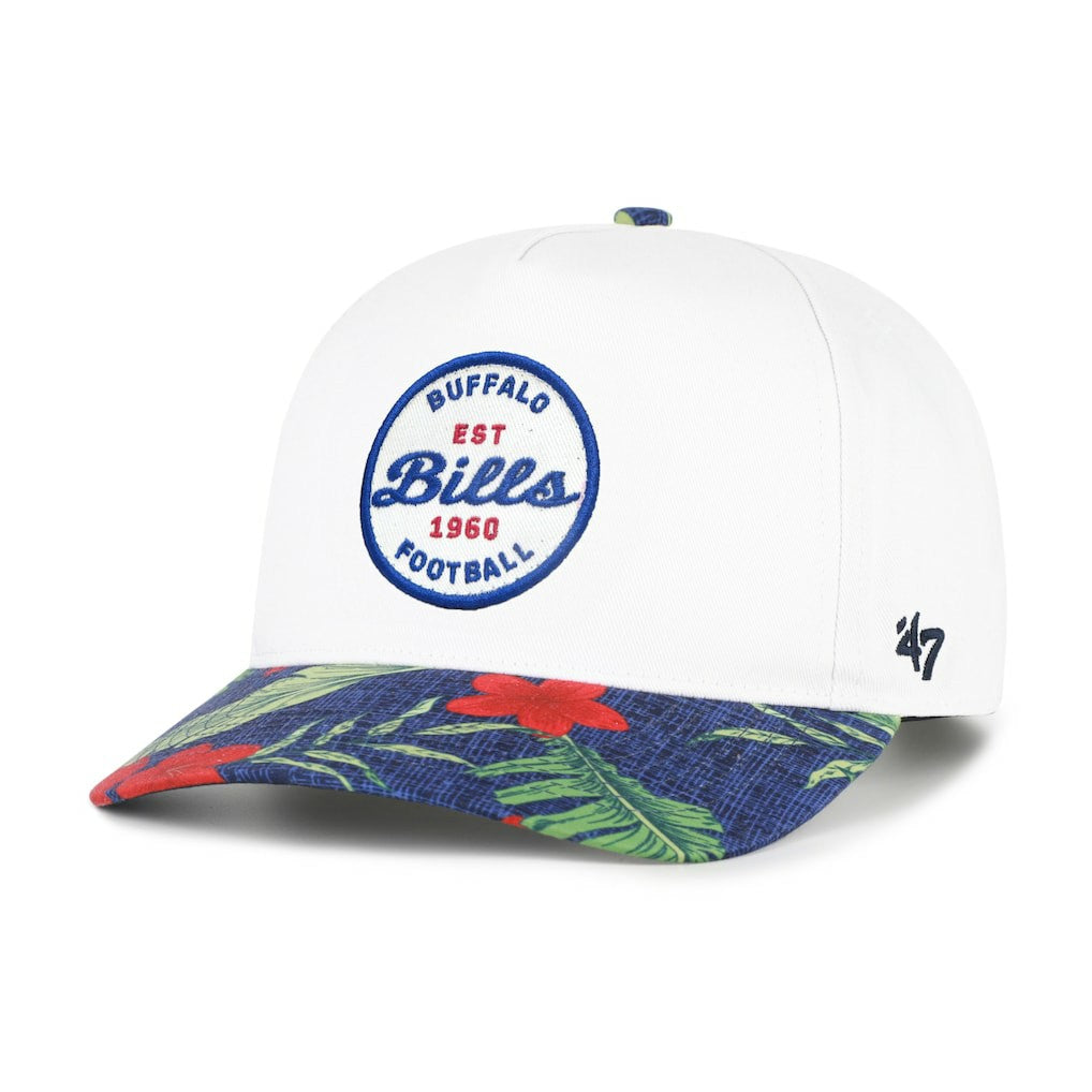 Buffalo Bills '47 Beach Side Hitch Adjustable Hat White/Royal