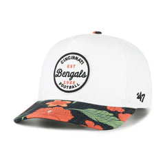 Cincinnati Bengals '47 Beach Side Hitch Adjustable Hat White/Black