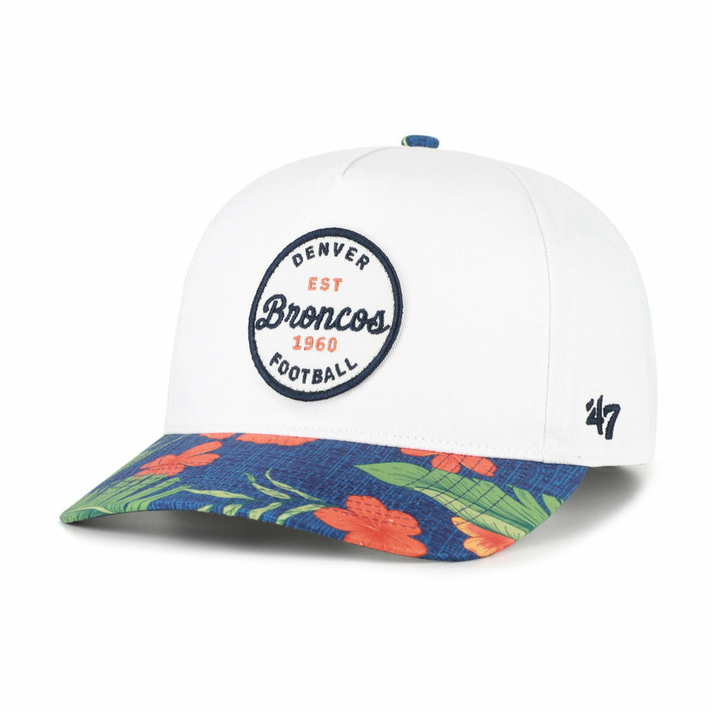 Denver Broncos '47 Beach Side Hitch Adjustable Hat White/Navy