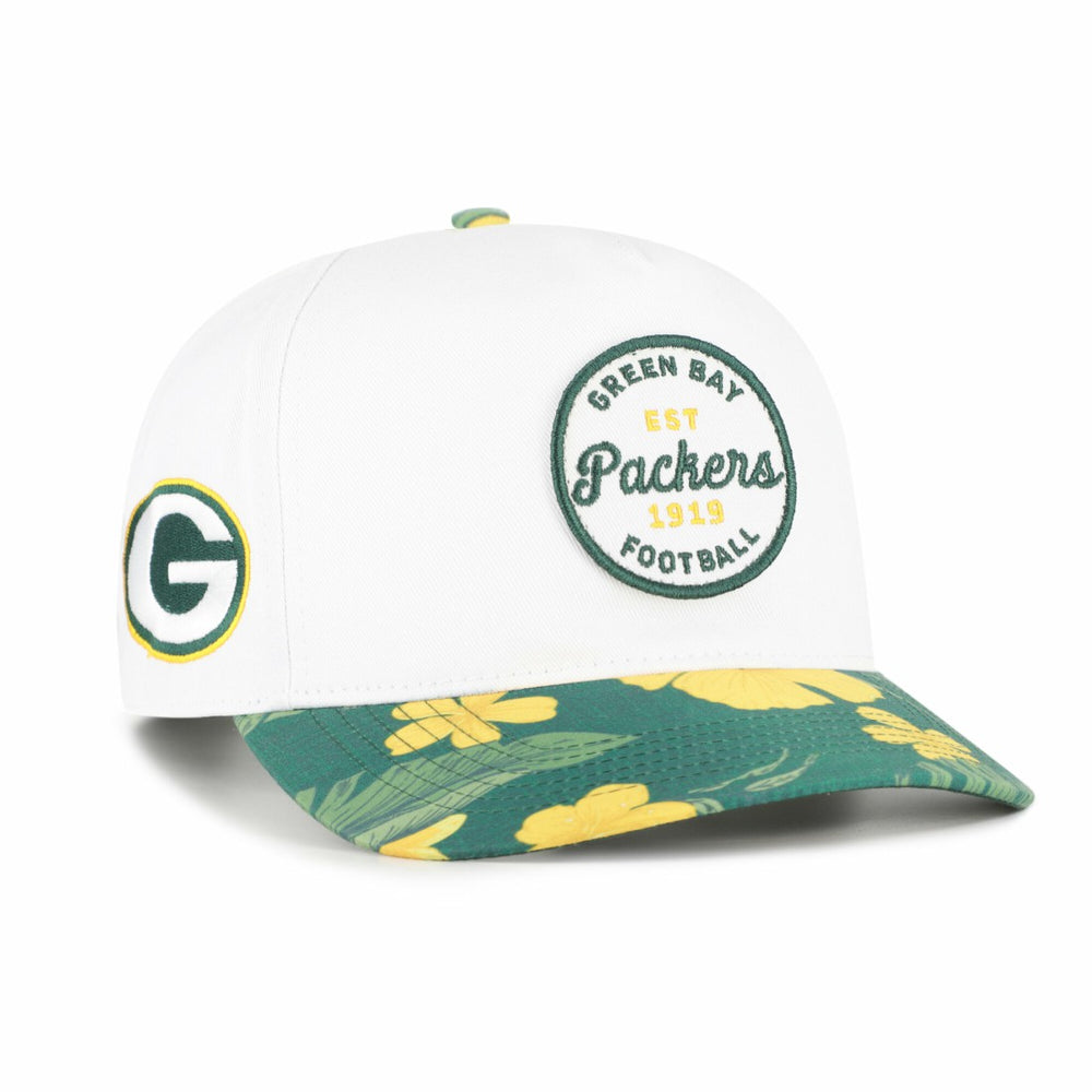 Green Bay Packers '47 Beach Side Hitch Adjustable Hat White/Green