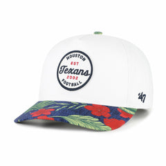 Houston Texans '47 Beach Side Hitch Adjustable Hat White/Navy