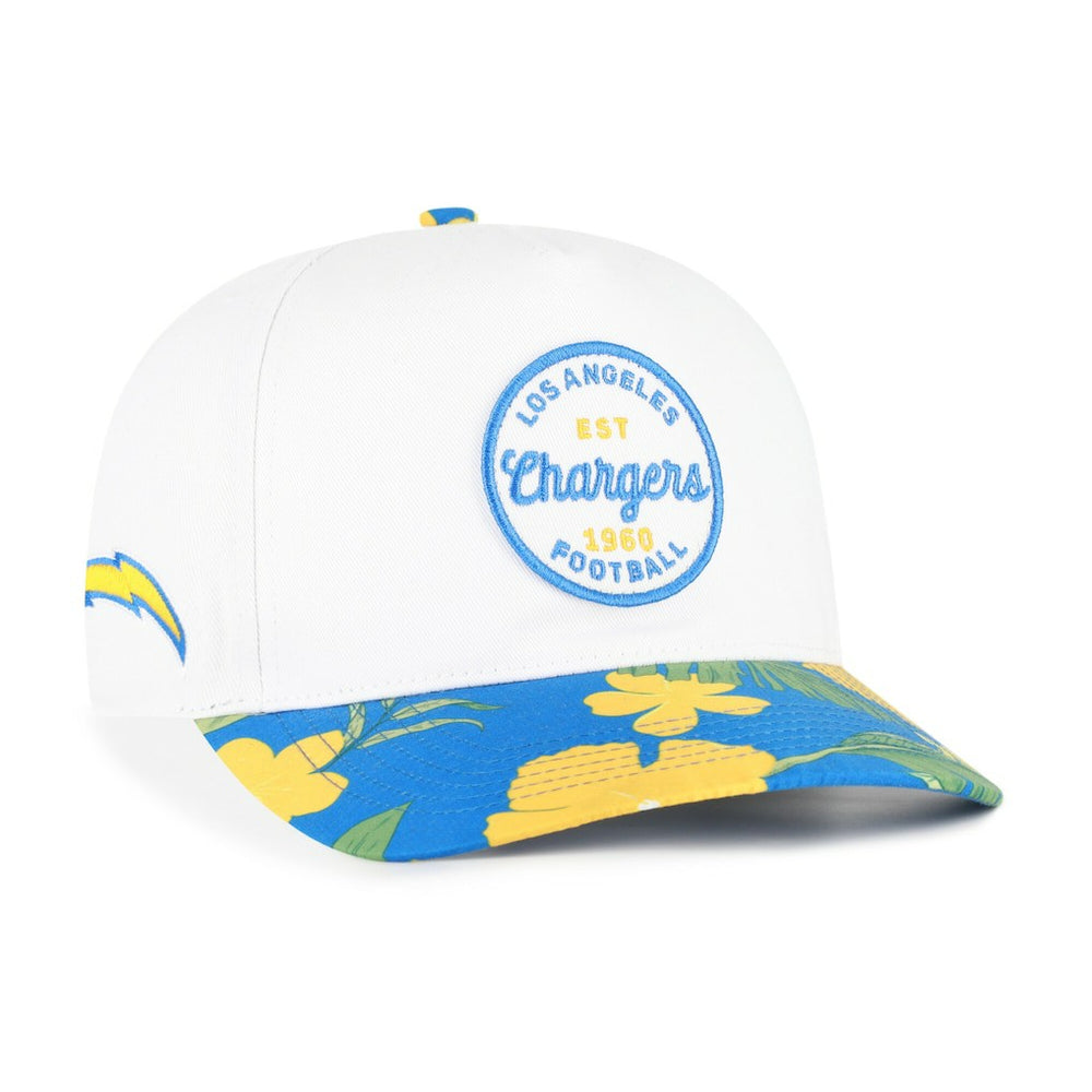 Los Angeles Chargers '47 Beach Side Hitch Adjustable Hat White/Powder Blue