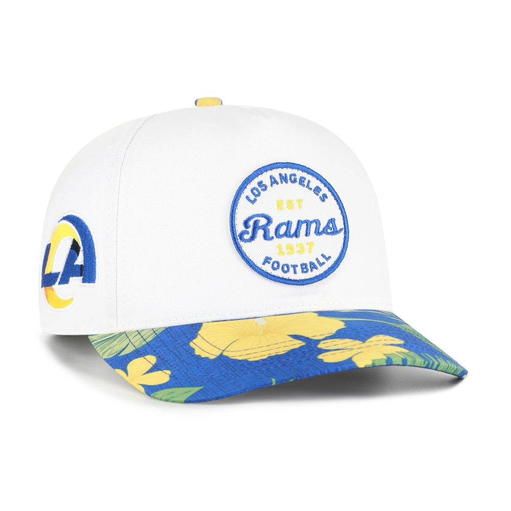 Los Angeles Rams '47 Beach Side Hitch Adjustable Hat White/Royal