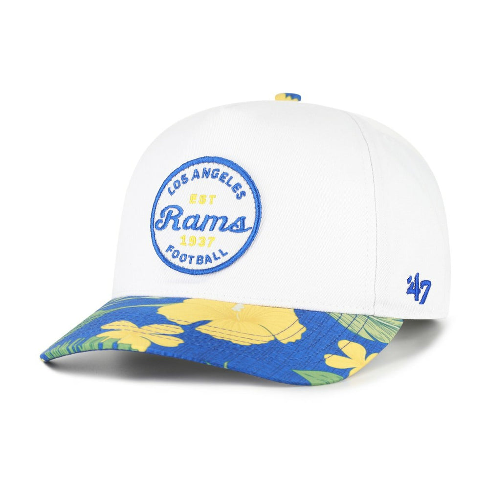 Los Angeles Rams '47 Beach Side Hitch Adjustable Hat White/Royal