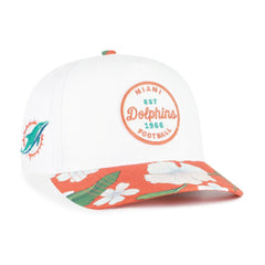 Miami Dolphins '47 Beach Side Hitch Adjustable Hat White/Orange