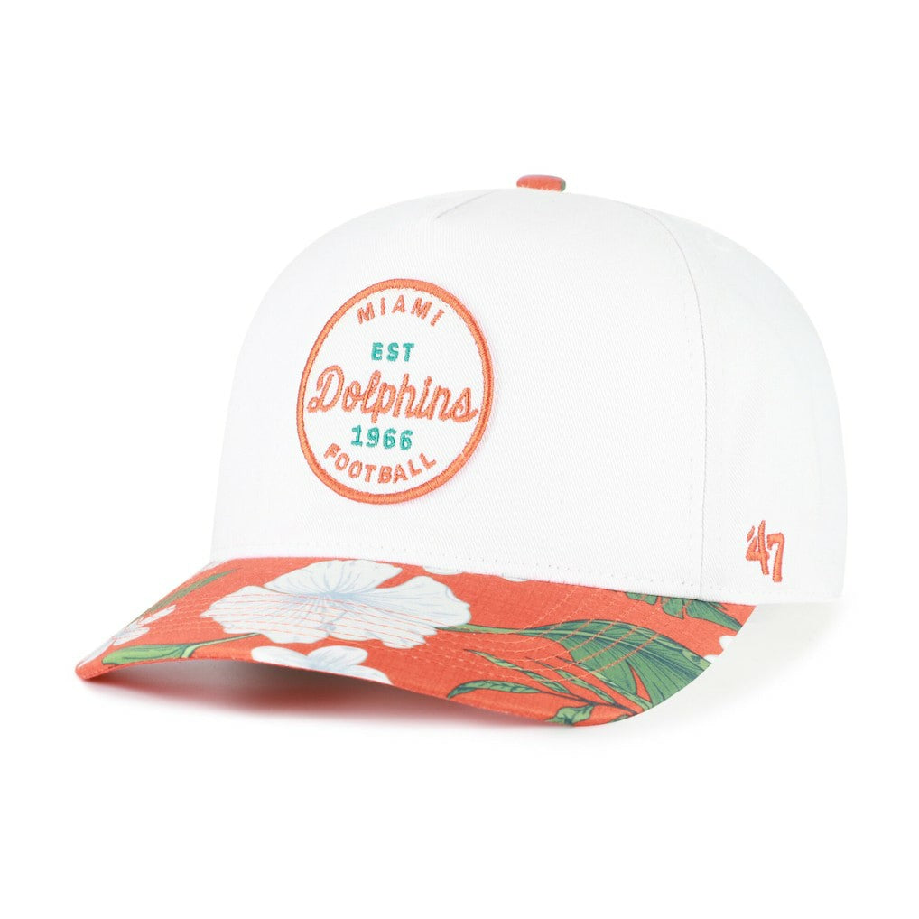 Miami Dolphins '47 Beach Side Hitch Adjustable Hat White/Orange