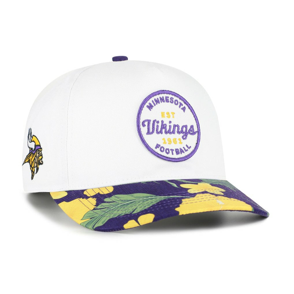Minnesota Vikings '47 Beach Side Hitch Adjustable Hat White/Purple