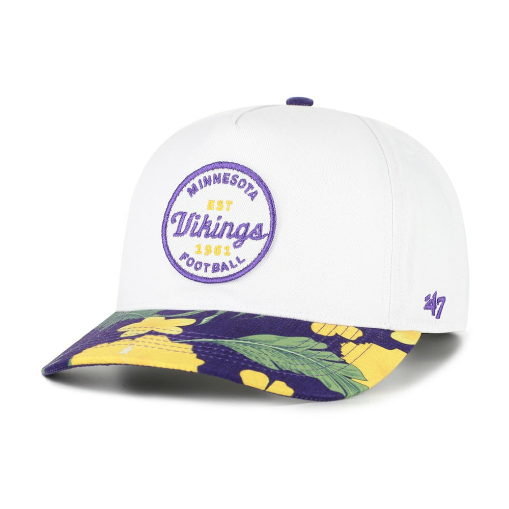 Minnesota Vikings '47 Beach Side Hitch Adjustable Hat White/Purple