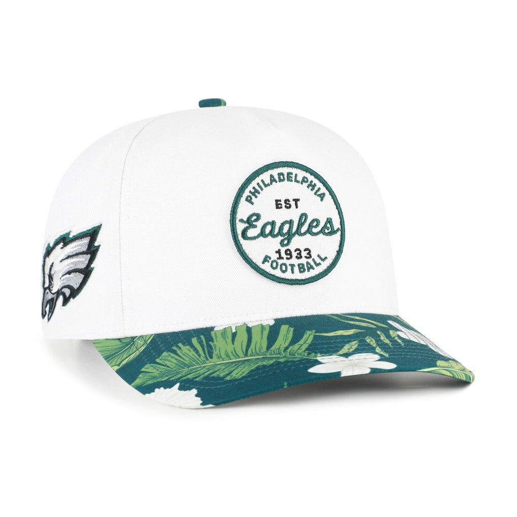 Philadelphia Eagles '47 Beach Side Hitch Adjustable Hat White/Midnight Green
