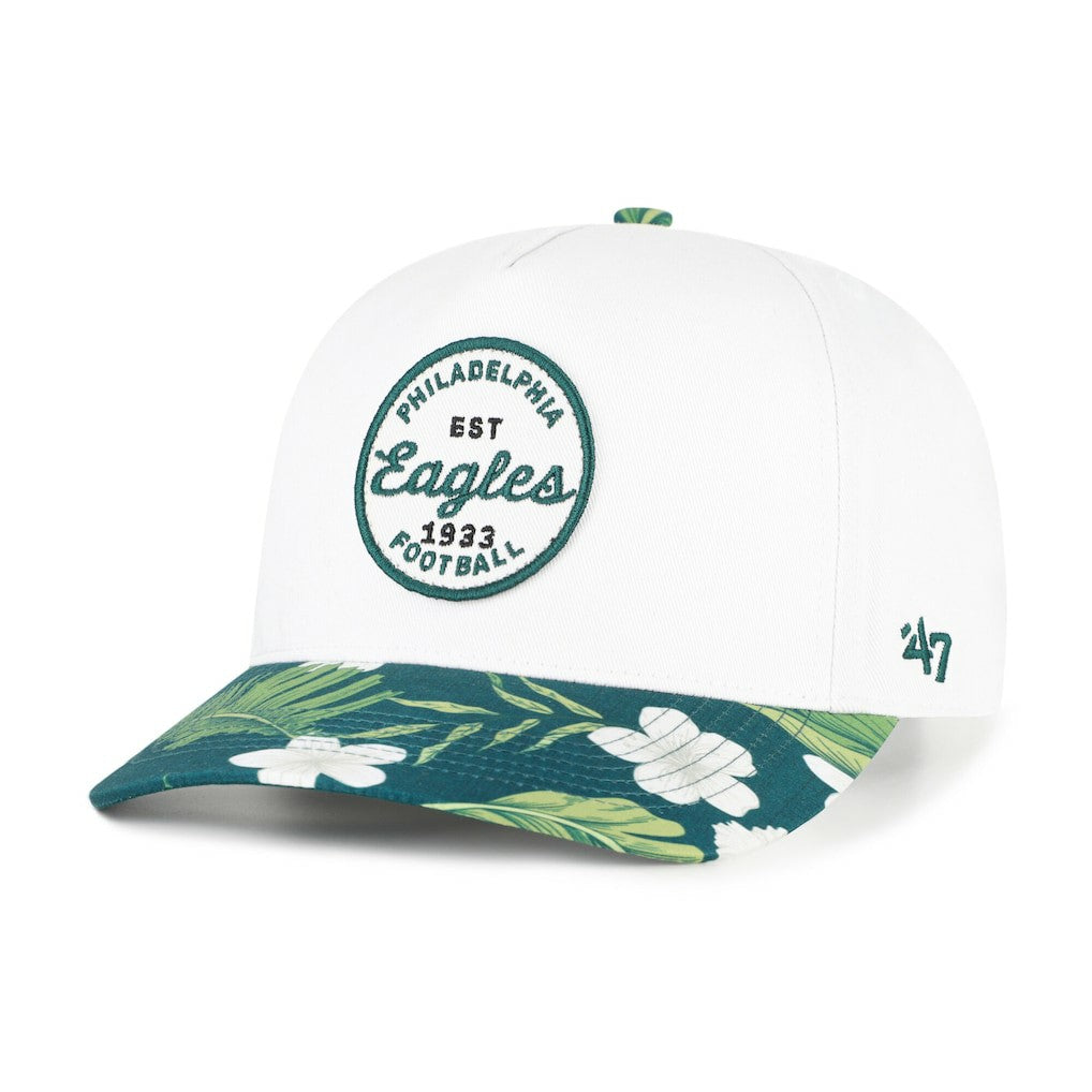 Philadelphia Eagles '47 Beach Side Hitch Adjustable Hat White/Midnight Green