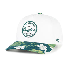 Philadelphia Eagles '47 Beach Side Hitch Adjustable Hat White/Midnight Green
