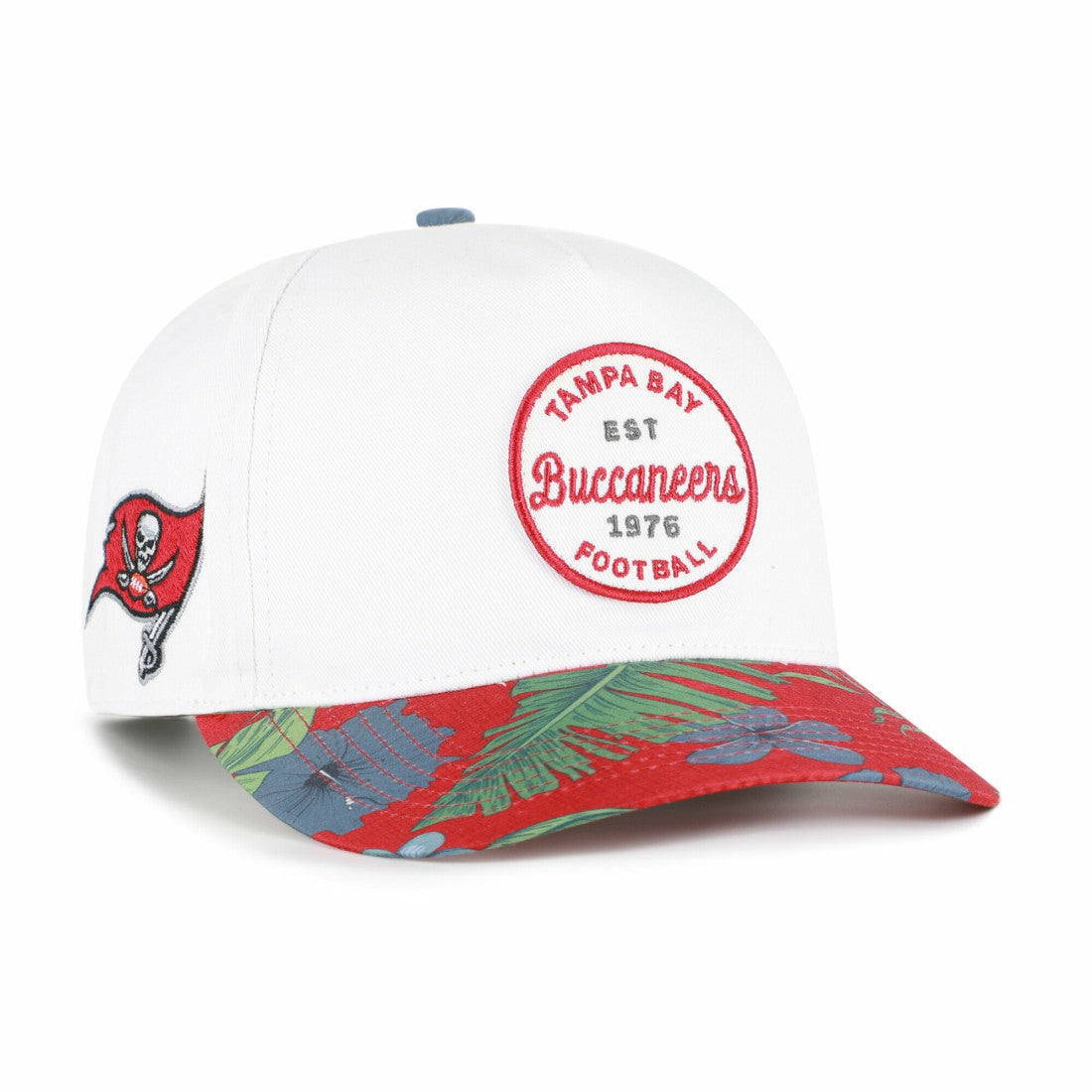 Tampa Bay Buccaneers '47 Beach Side Hitch Adjustable Hat White/Red