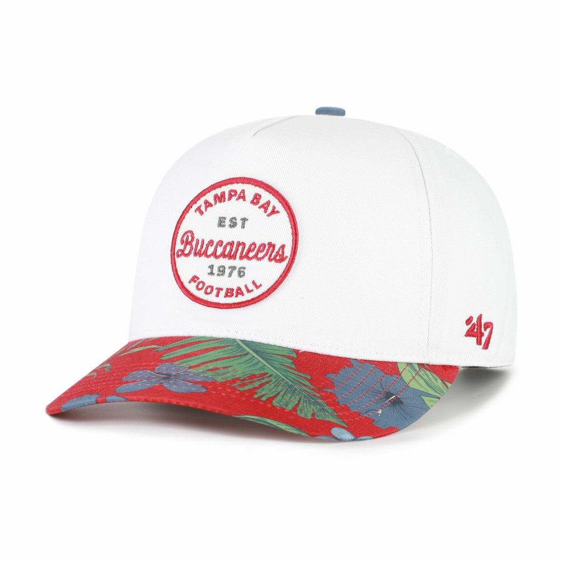 Tampa Bay Buccaneers '47 Beach Side Hitch Adjustable Hat White/Red