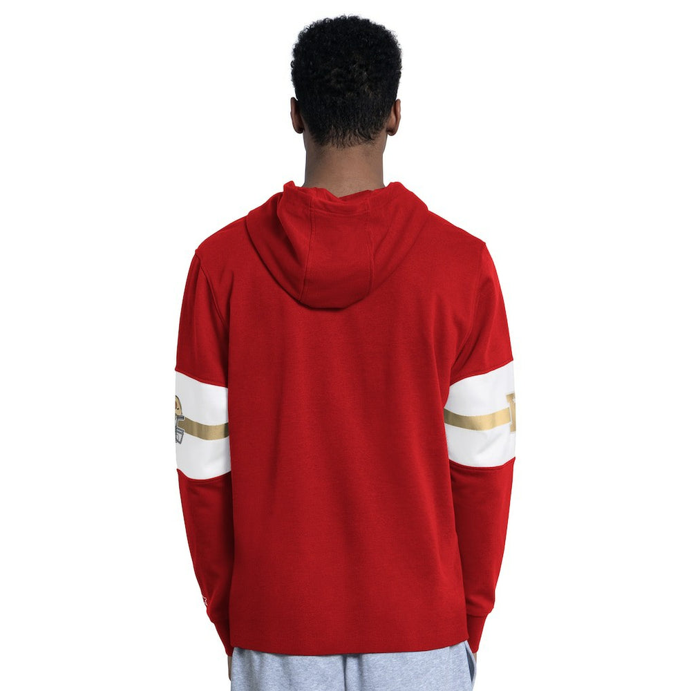 San Francisco 49ers Starter Fullback Jersey Hoodie Scarlet