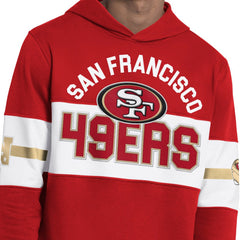 San Francisco 49ers Starter Fullback Jersey Hoodie Scarlet
