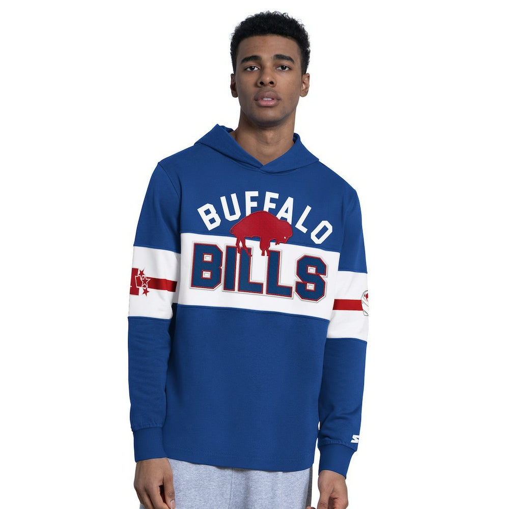 Buffalo Bills Starter Fullback Jersey Hoodie Royal
