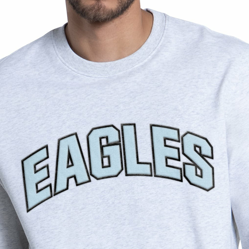 Philadelphia Eagles Starter Faceoff Fleece Sweatshirt Ash