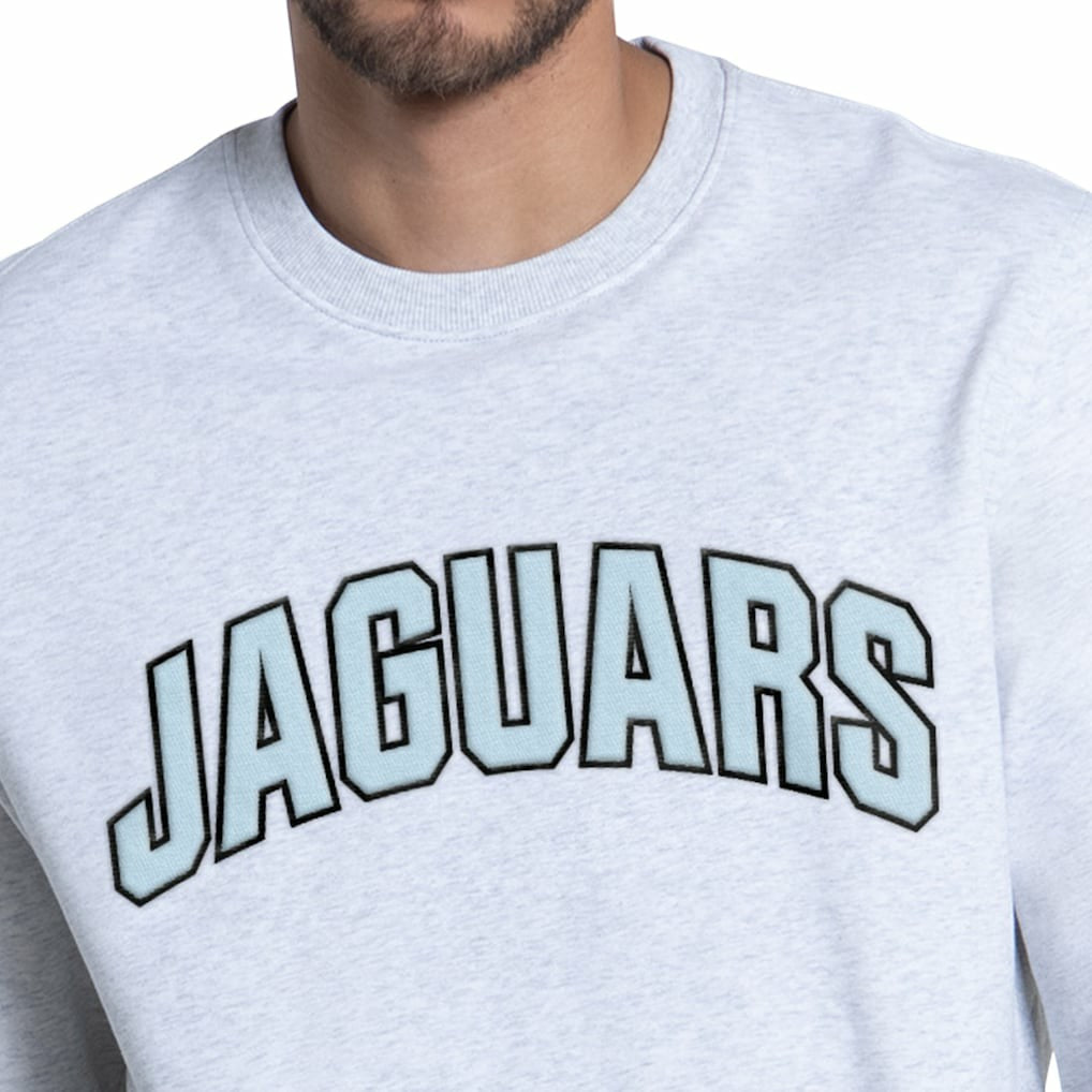 Jacksonville Jaguars Starter Faceoff Fleece Sweatshirt Ash