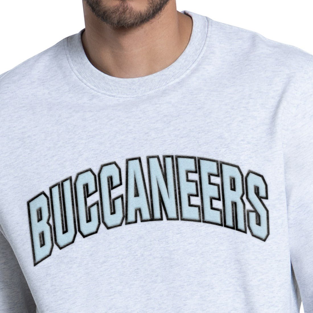 Tampa Bay Buccaneers Starter Faceoff Fleece Sweatshirt Ash