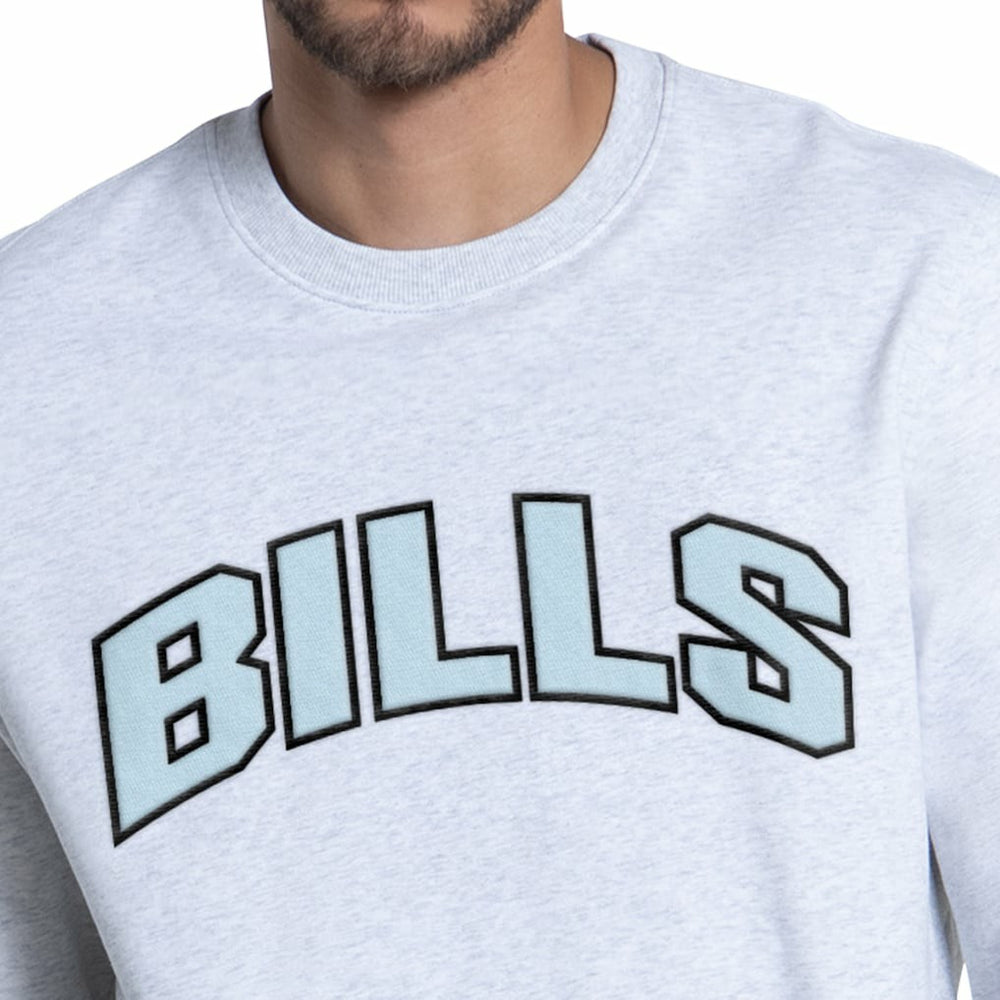 Buffalo Bills Starter Faceoff Fleece Sweatshirt Ash