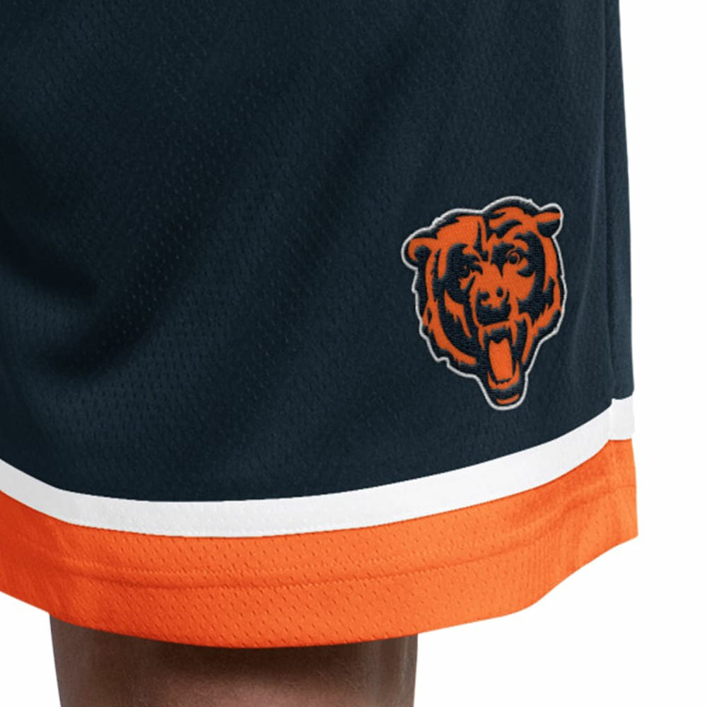 Chicago Bears Starter Power Play Mesh Shorts Navy