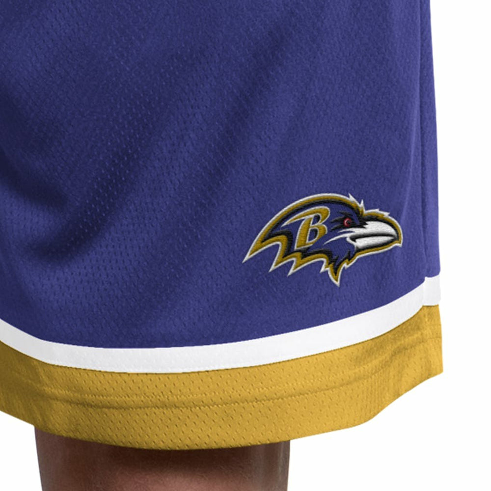 Baltimore Ravens Starter Power Play Mesh Shorts Purple