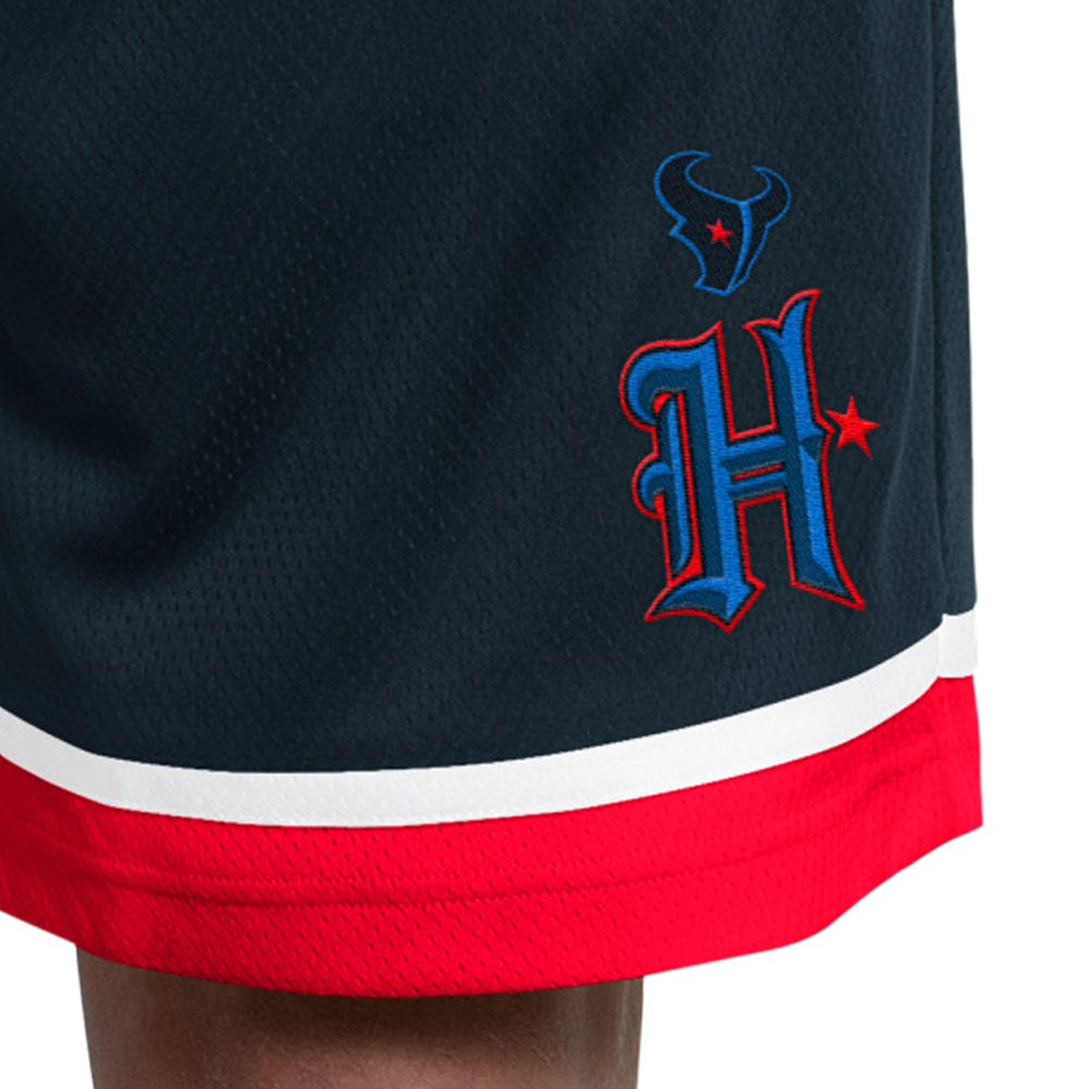 Houston Texans Starter Alternate Power Play Mesh Shorts Navy