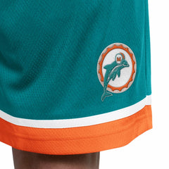 Miami Dolphins Starter Throwback Power Play Mesh Shorts Aqua