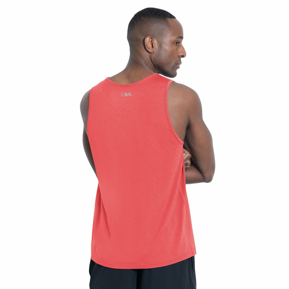 Tampa Bay Buccaneers MSX by Michael Strahan Energy Scoop Neck Tank Top Red
