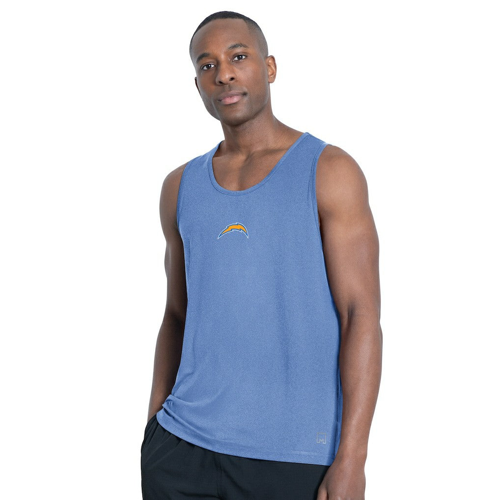 Los Angeles Chargers MSX by Michael Strahan Energy Scoop Neck Tank Top Royal