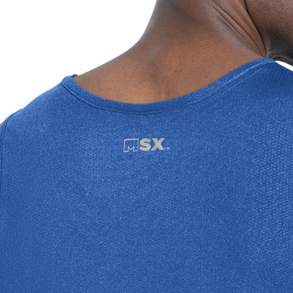 Los Angeles Chargers MSX by Michael Strahan Energy Scoop Neck Tank Top Royal