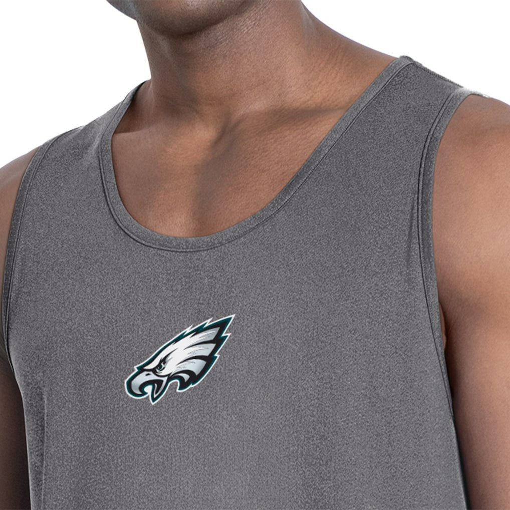 Philadelphia Eagles MSX by Michael Strahan Energy Tank Top Charcoal