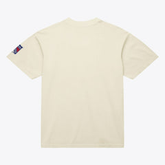 NHL New York Rangers Mitchell & Ness Unisex Arched Team T-Shirt - Cream