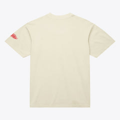 NHL Detroit Red Wings Mitchell & Ness Unisex Arched Team T-Shirt - Cream